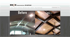 Desktop Screenshot of edjeconstruction.com